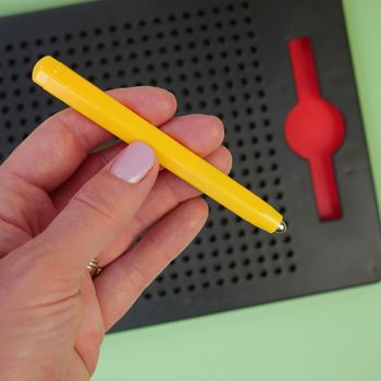 Obrázek z Magnetická kreslící tabulka - malá, černá 