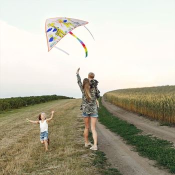 Obrázek z Létající drak k vybarvení - žirafy 