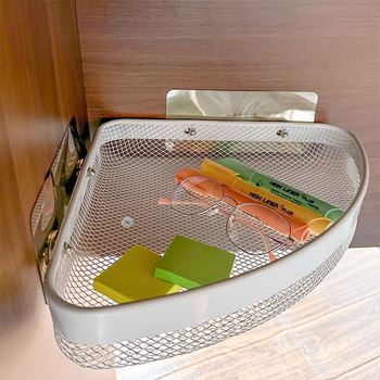 Obrázek Kovová nalepovací rohová polička