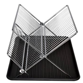 Obrázek z Nerezový odkapávač na nádobí s tácem 