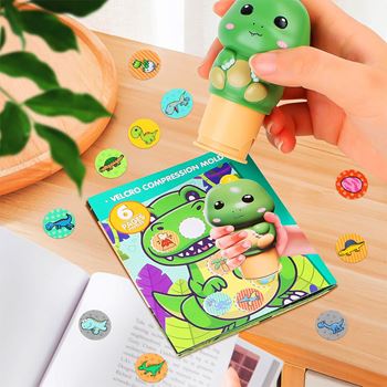 Obrázek z Razítko se samolepkami - dinosaurus 