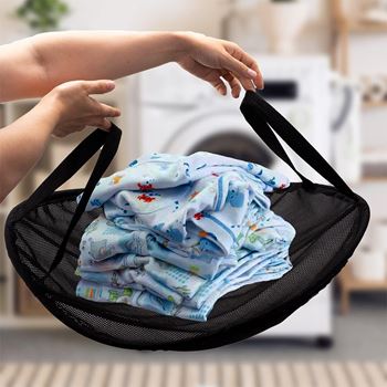 Obrázek z Skládací koš na vyndání prádla 