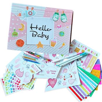 Obrázek Dětské fotoalbum + kreativní sada samolepek