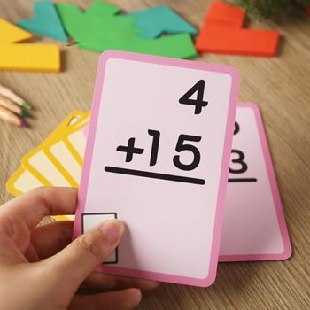 Obrázek Sada matematických kartiček 36 ks  - sčítání