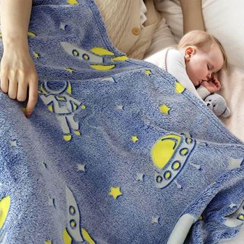 Obrázek z Svítící deka - vesmír 