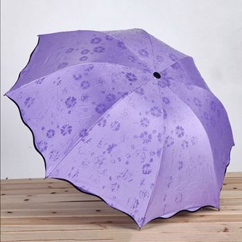 Obrázek z Magický deštník skládací - fialový 