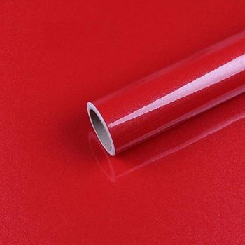 Obrázek Fólie na obnovu kuchyňské linky - červená