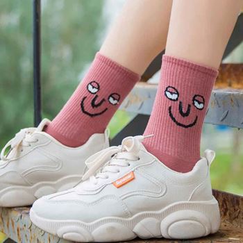 Obrázek z Vtipné ponožky emoce - cool 