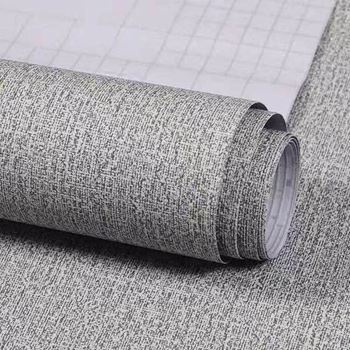 Obrázek z Vinylová tapeta na zeď 300 cm - šedá 