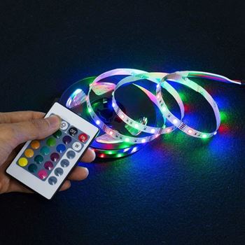 Obrázek z LED RGB pásek s ovladačem - 2 m 