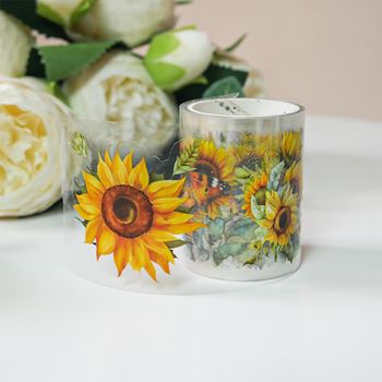 Obrázek z Dekorační samolepky - slunečnice 