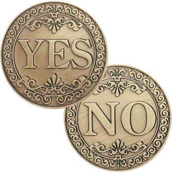 Obrázek z Losovací mince ANO / NE 