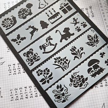 Obrázek z Sada šablon na malování 27 obrázků 