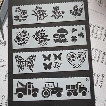 Obrázek z Sada šablon na malování 27 obrázků 