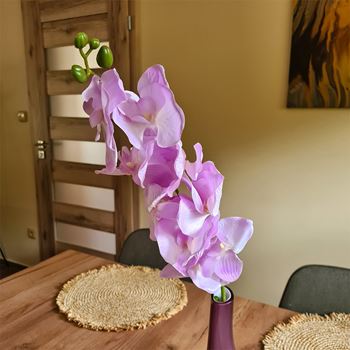 Obrázek z Umělé květiny orchidej - světle fialová 