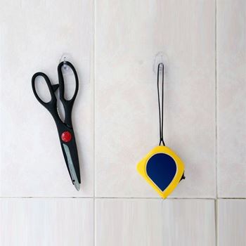 Obrázek z 10 ks přilnavých háčků bez vrtání  