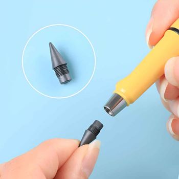 Obrázek z Nezlomitelná věčná tužka bez ořezávání - černá 