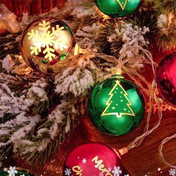 Obrázek LED světelný řetěz - vánoční ozdoby