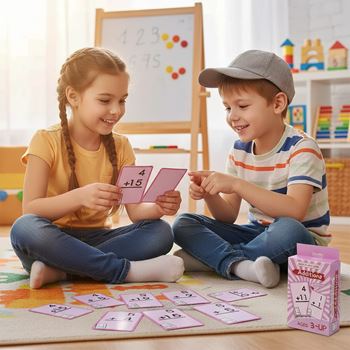 Obrázek z Sada matematických kartiček 36 ks  - sčítání 