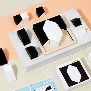 Obrázek z Černobílý tangram 