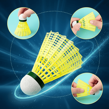 Obrázek Badminton trenažer 3 košíčky