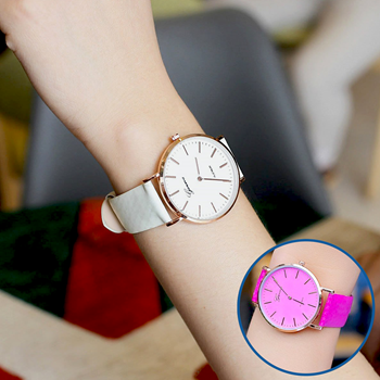 Obrázek Hodinky měnící barvu - růžové