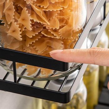 Obrázek z Kovová nástěnná sundavací police 35 cm 