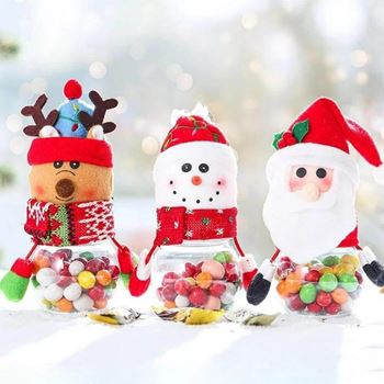 Obrázek z Vánoční dóza na sladkosti - sněhulák 