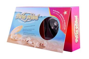 Obrázek Perla přání v perlorodce s náhrdelníkem, náušnicemi a prstýnkem