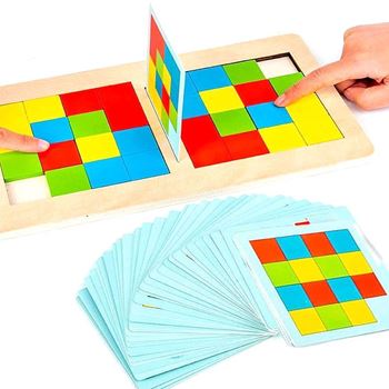 Obrázek Dřevěná hra tangram pro dva