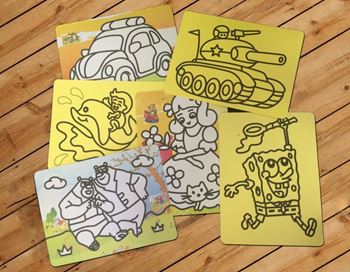 Obrázek z Kreslící písek velký set 