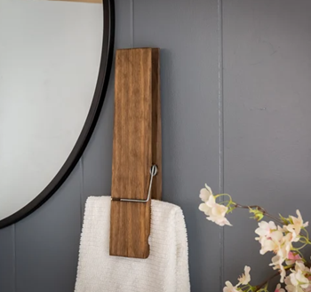 Obrázek z Nalepovací držák na ručníky kolíček 