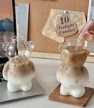 Obrázek Sklenice ve tvaru medvídka