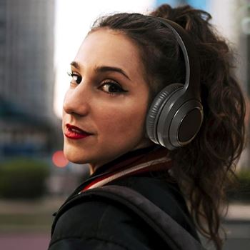 Obrázek z Bezdrátová sluchátka přes hlavu 