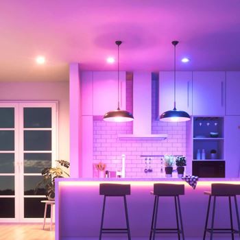 Obrázek z LED RGB žárovka s ovladačem - 16 barev 