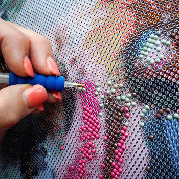 Obrázek z Diamantové malování basic - růže 