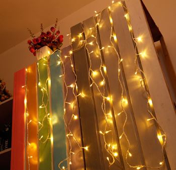 Obrázek z LED světelný řetěz 9 m 