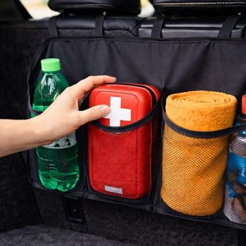 Obrázek z Organizér do auta na zadní sedadla, 4 kapsy 