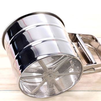 Obrázek z Nerezové kuchyňské sítko s odměrkou 