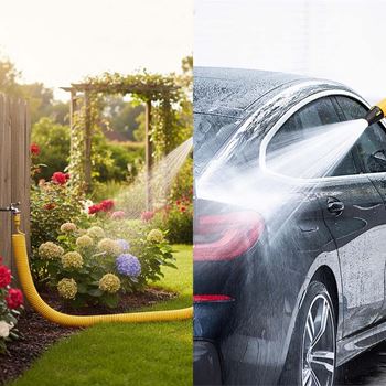 Obrázek z Spirálová zahradní hadice s pistolí 10 m 