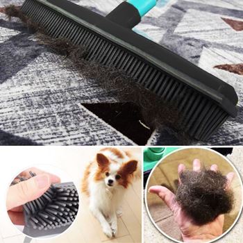 Obrázek Gumové antistatické koště s teleskopickou násadou