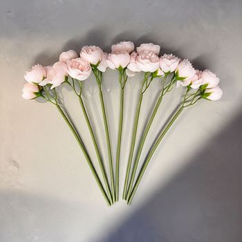 Obrázek Umělá kytice - pivoňka, 9 stonků