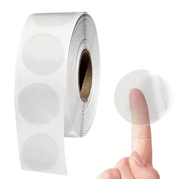 Obrázek Samolepicí průhledná kolečka 500 ks