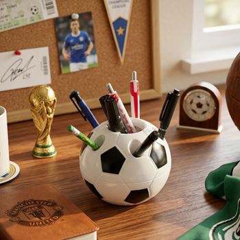 Obrázek z Držák na tužky - fotbalový míč 