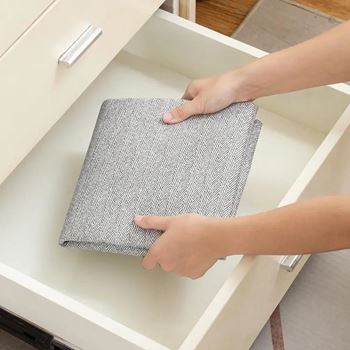 Obrázek z Textilní úložný box na zip 