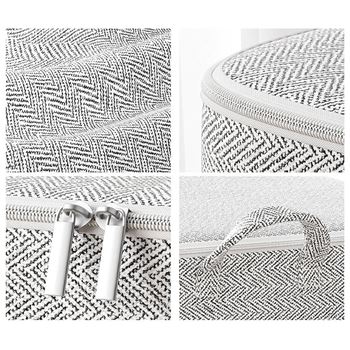 Obrázek z Textilní úložný box na zip 