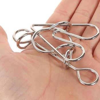 Obrázek z Kovové hlavolamy 8 ks 