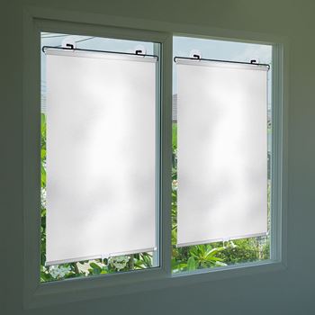 Obrázek z Rolovací sluneční clona světlá - 50 x 125 cm 