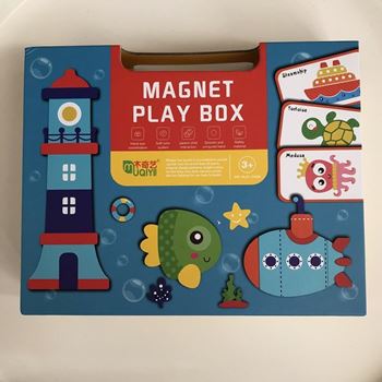 Obrázek Magnetický hrací box - dopravní prostředky - 