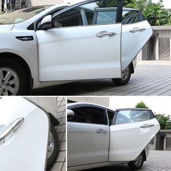 Obrázek z Ochranné lišty na auto 5 m - černé 